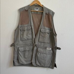 Domke PhoTOGS Utility Photographer Fisher Vest Cargo Pockets Khaki/Tan Men's XL
